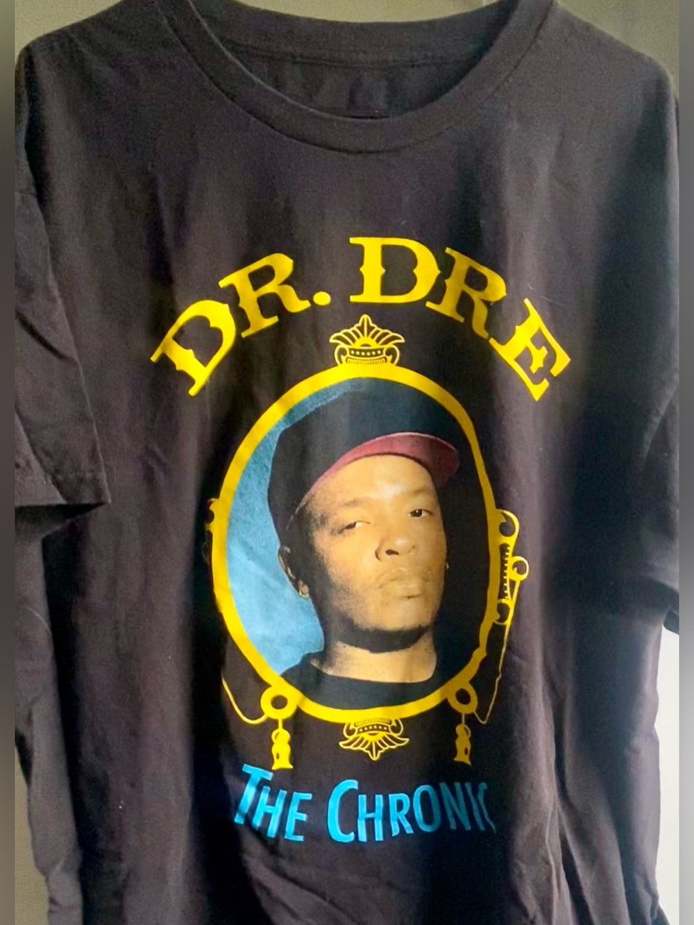 Dr. Dre 'The Chronic' Black Graphic Tee